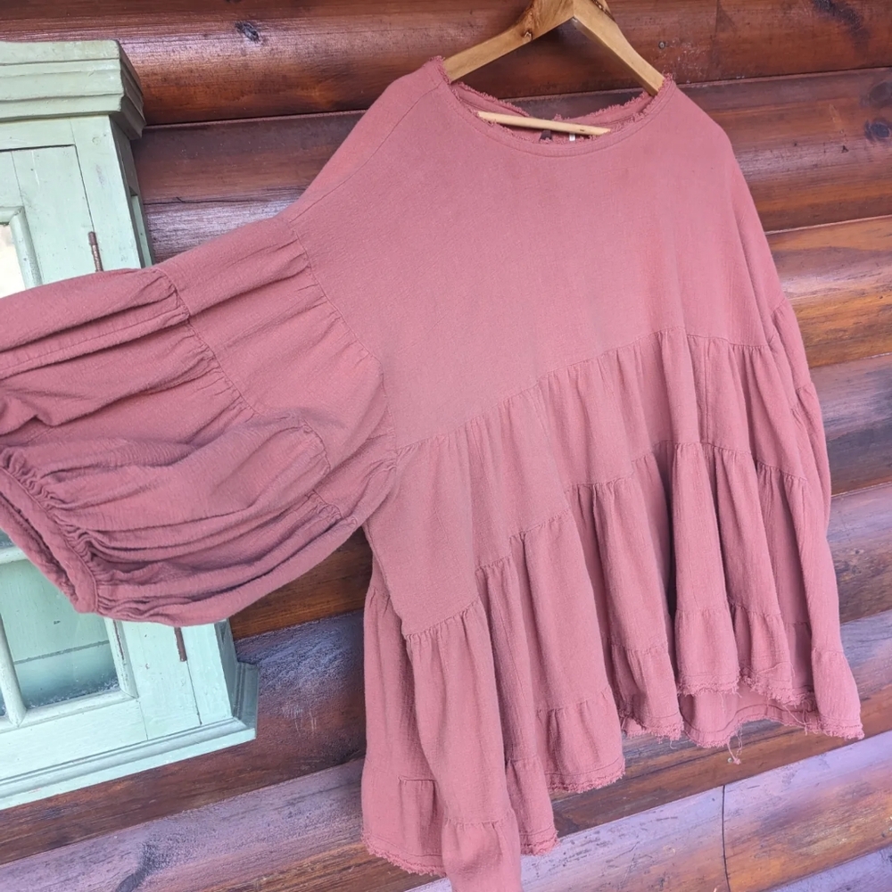 Free People Linen Shirt